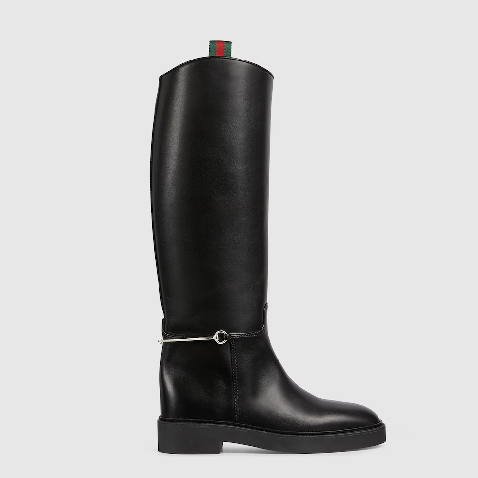 Women's slim Horsebit boot | Gucci (US)