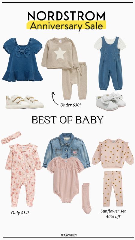 So many super cute pieces for baby girl! All of these will be at a great price point during the Nordstrom sale! Now is the time to start eyeing your picks!

Nordstrom sale
Baby sale
Baby clothing 

#LTKBaby #LTKSaleAlert #LTKxNSale