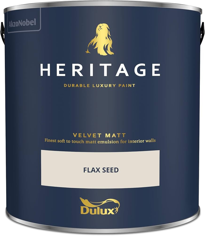 Dulux Heritage Paint (2.5L, Flax Seed) | Amazon (UK)