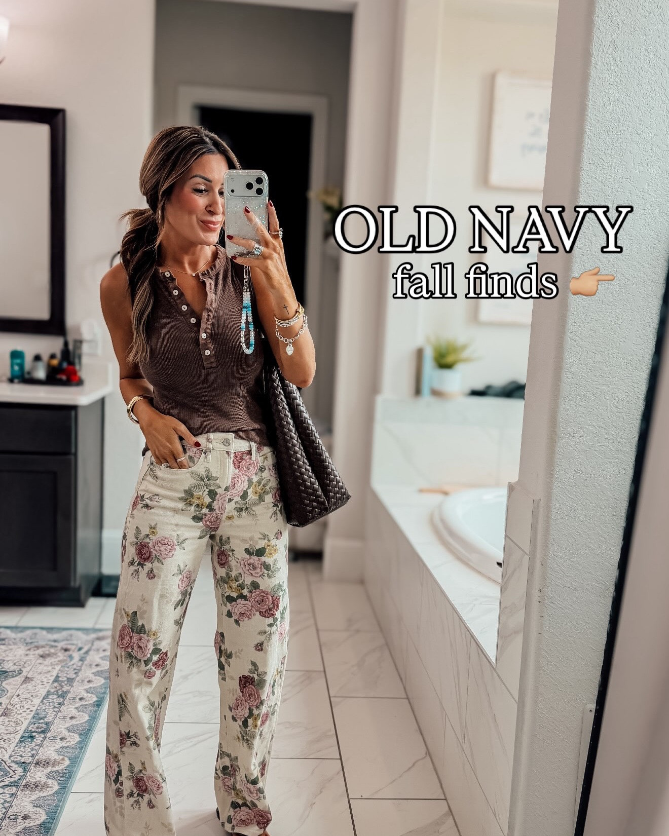 I’m 5”6, usually a 0/XS. I prefer a 30.5-31” inseam. 32D. 

Floral Jeans: 0 Regular
Brown Tank (Target): XS
Burgundy Lace Top: XS
Jeans: Bohme, Size 0. 
Corduroy Dress: XS (runs big) 
Tan Longsleeve: Small, I sized up one. 
Jeans: 0 Regular (WOW Jeans by Old Navy) 
Brown Jacket: XS
Leopard Cardi: XS
Floral Cardi: Small 

#oldnavystyle #oldnavy #fallfashion

#LTKgrwm #LTKootd #LTKdayinmylife