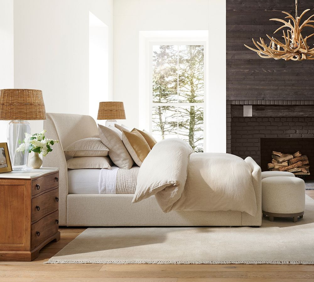 Belgian Flax Linen Duvet Cover & Shams | Pottery Barn (US)