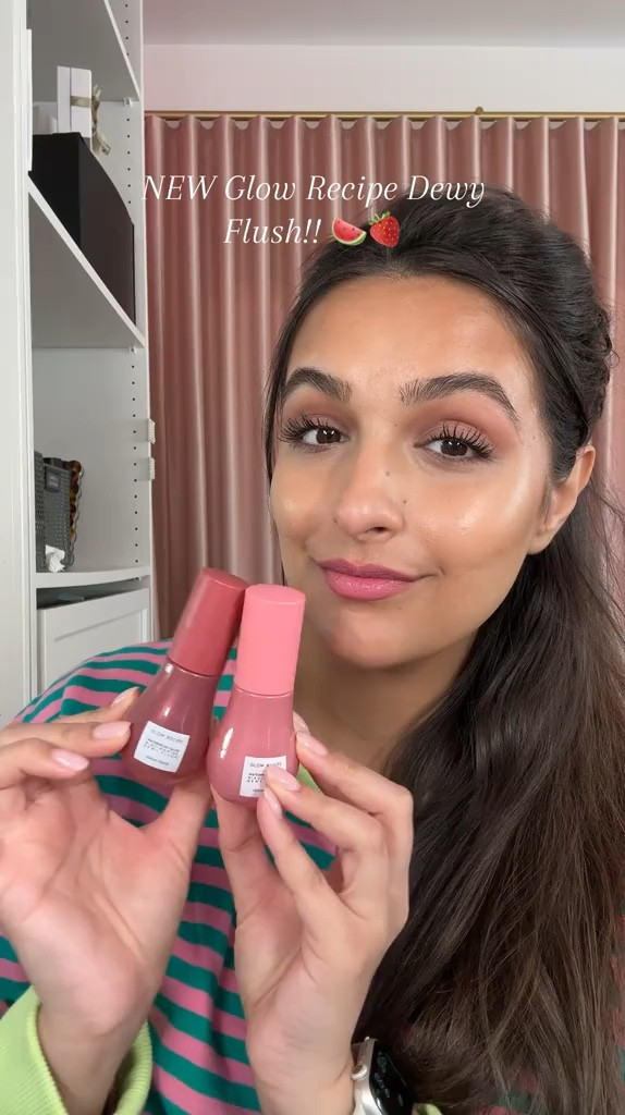 Trying out the New Glow Recipe Niacinamide Dewy Flush - Brightening Serum Blush 💕 I like it! It’s somewhat sheer and very light weight. Great for those no makeup-makeup looks and it’s skin care!! 

#LTKTravel #LTKBeauty #LTKWatchNow