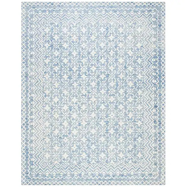 SAFAVIEH Handmade Blossom Manuela Modern Floral Wool Rug - - 22718441 | Bed Bath & Beyond