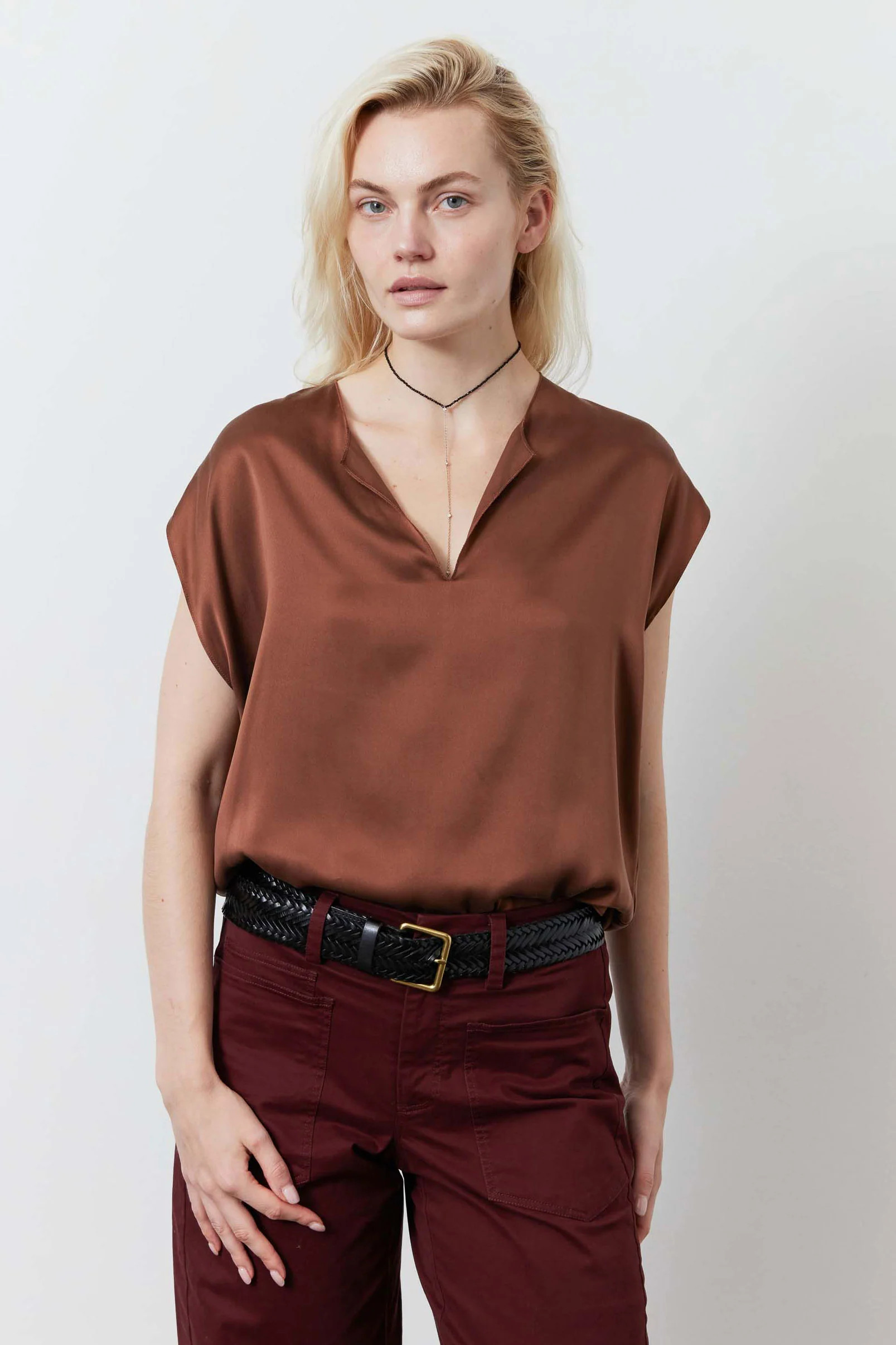 The All Day Washable Silk Top | Ruti