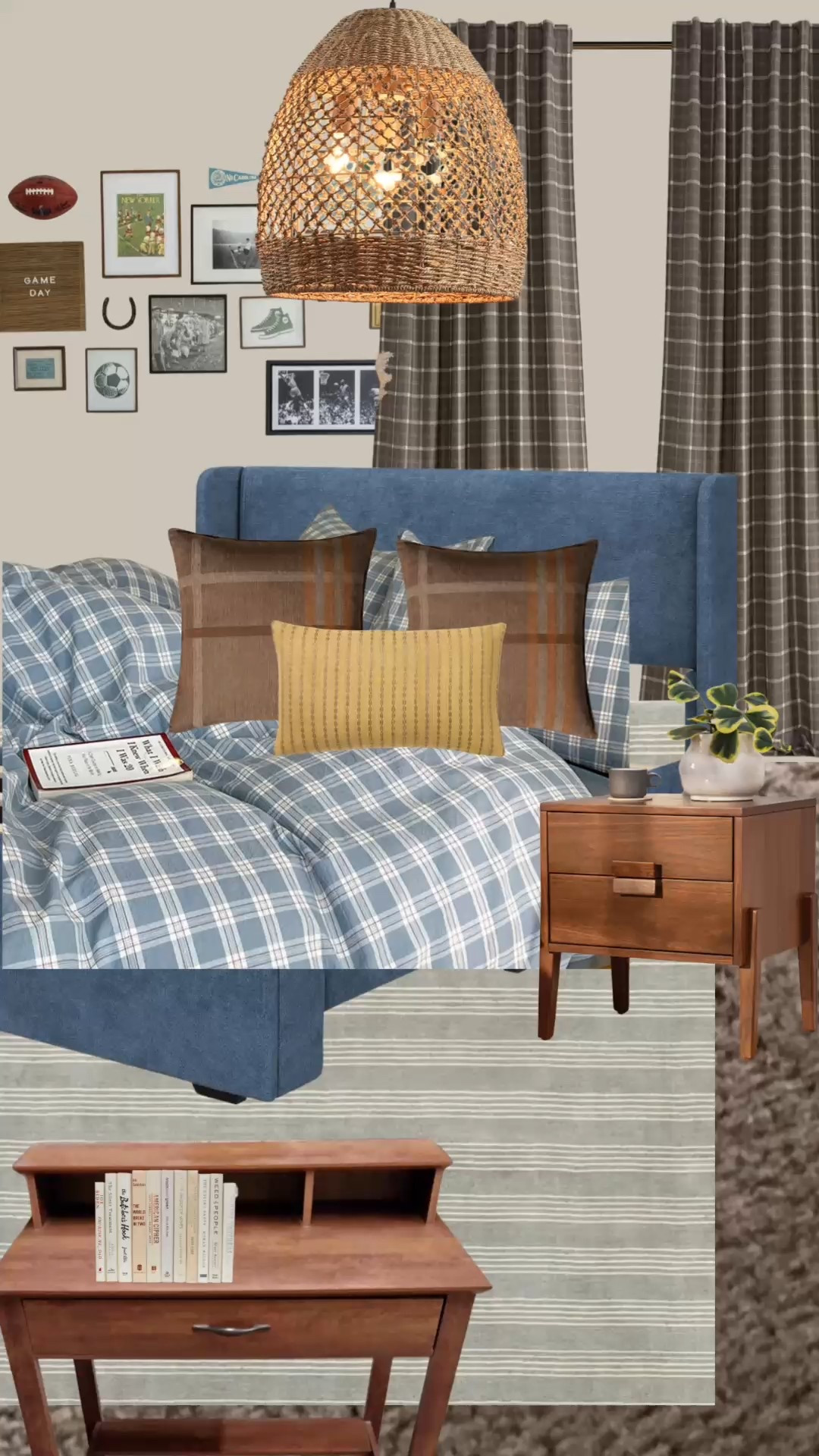 working on a design plan for a sweet 10 year old boy! 