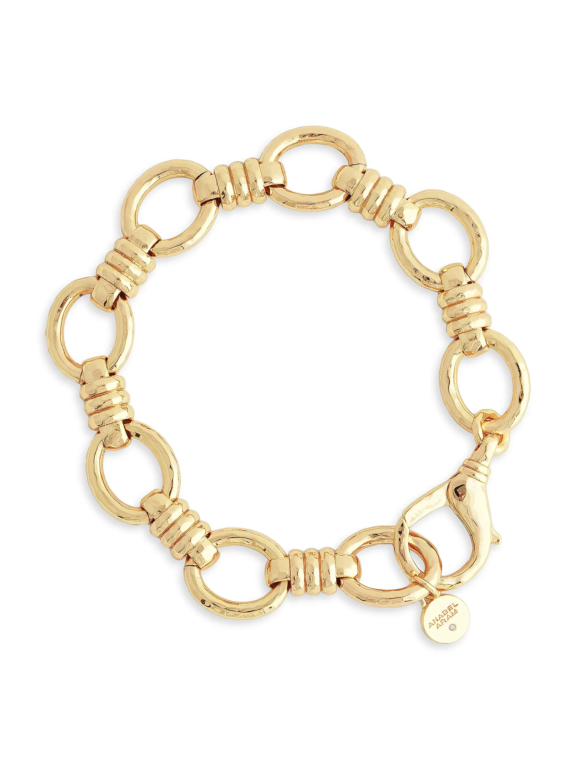 Anabel Aram Neptune 18K-Gold-Plated Chain Bracelet | Saks Fifth Avenue | Saks Fifth Avenue