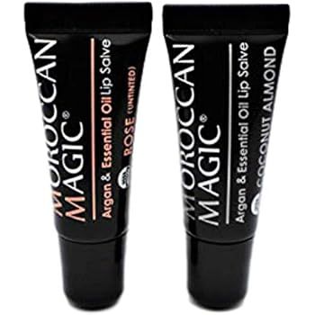 Moroccan Magic Organic Lip Salve Pack | Made with Natural Cold Pressed Argan and Essential Oils |... | Amazon (US)