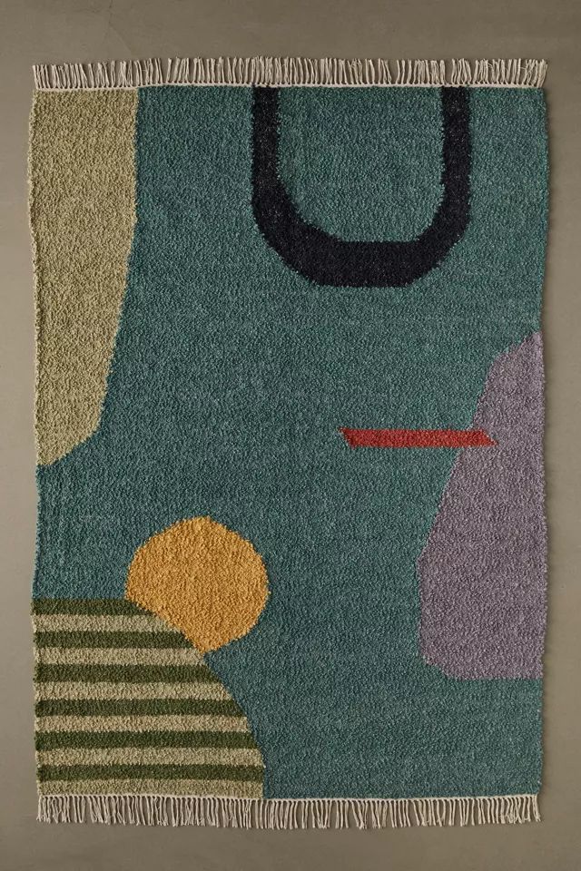 Caspara Boucle Rug | Urban Outfitters (US and RoW)