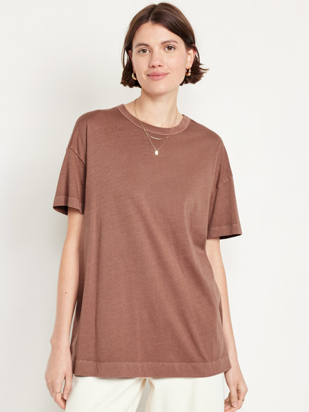 Oversized EveryWear Tunic T-Shirt | Old Navy (US)