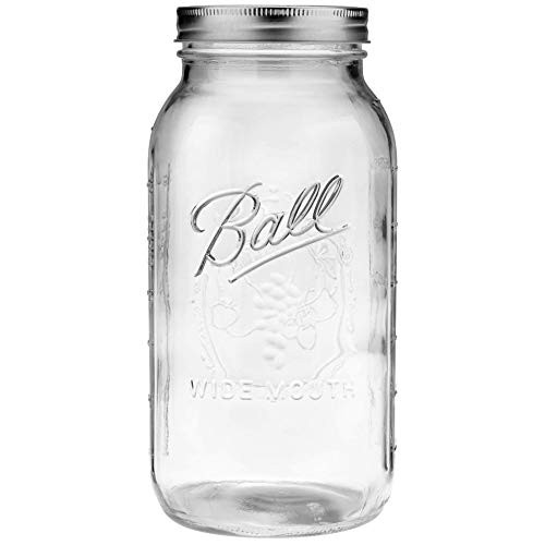 Ball 1 64oz Wide Mouth Half Gallon Mason Jar | Amazon (US)