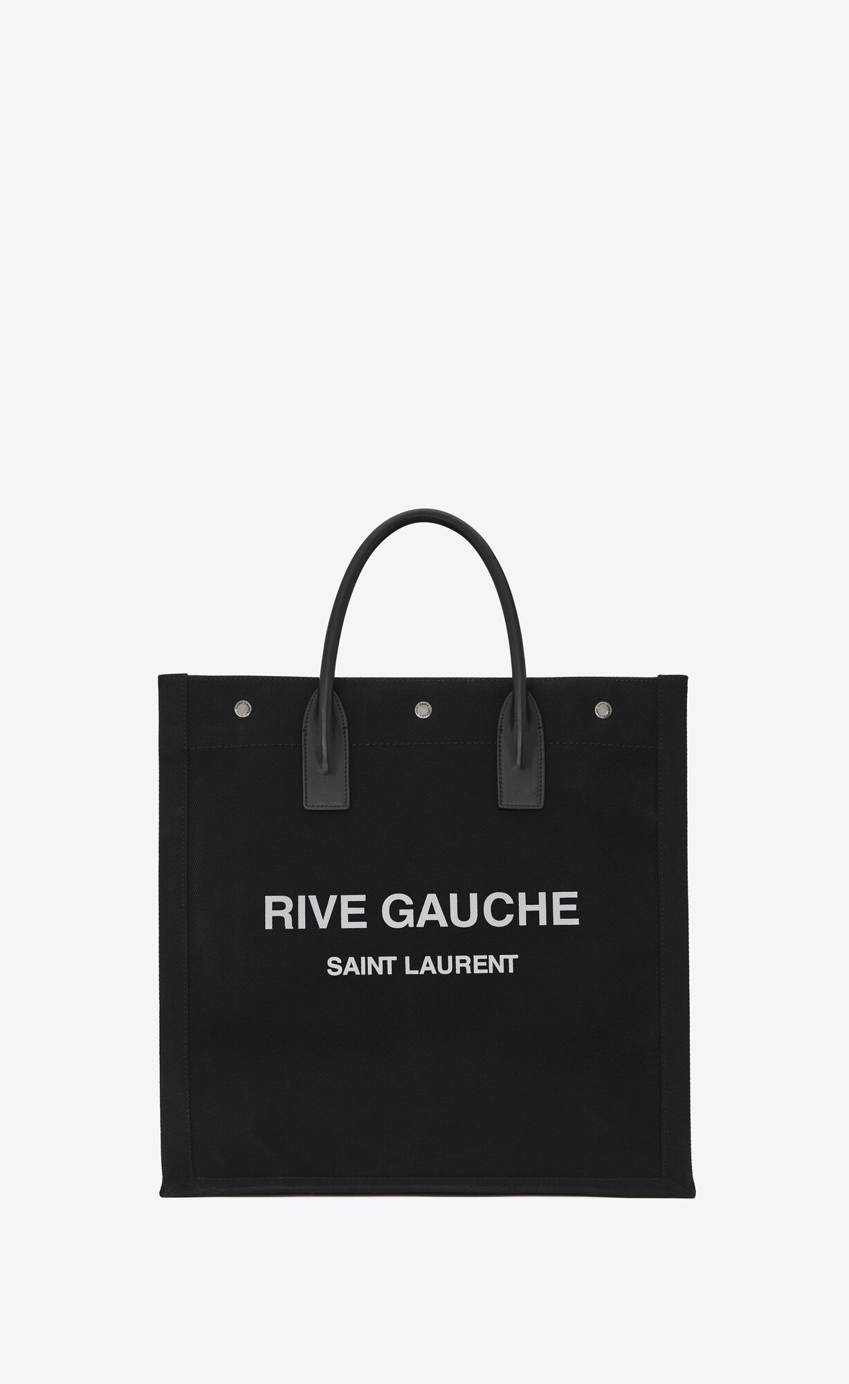RIVE GAUCHE n/s shopping bag in cotton | Saint Laurent __locale_country__ | YSL.com | Saint Laurent Inc. (Global)
