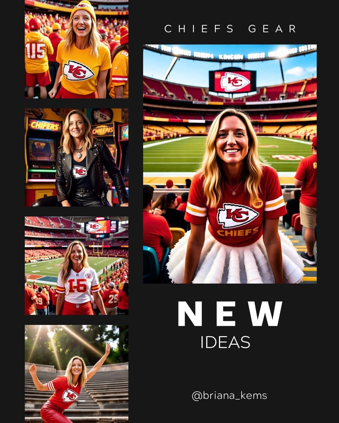 Chiefs game day ideas! 💛❤️💛❤️🏈

#LTKSeasonal #LTKOver40 #LTKStyleTip