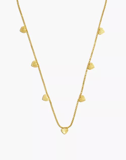 Delicate Carved Heart Choker Necklace | Madewell