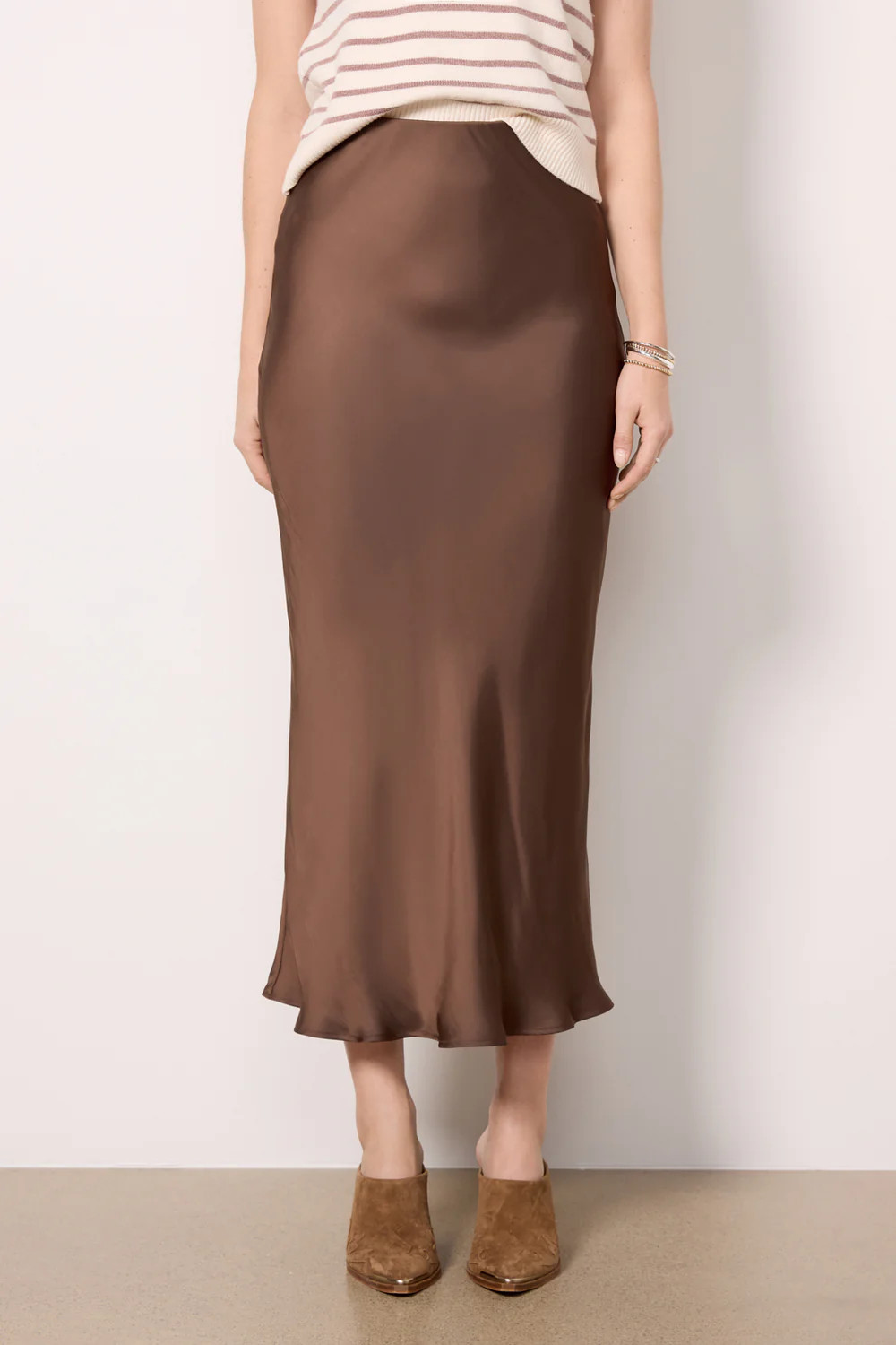 Maddie Satin Skirt | Evereve