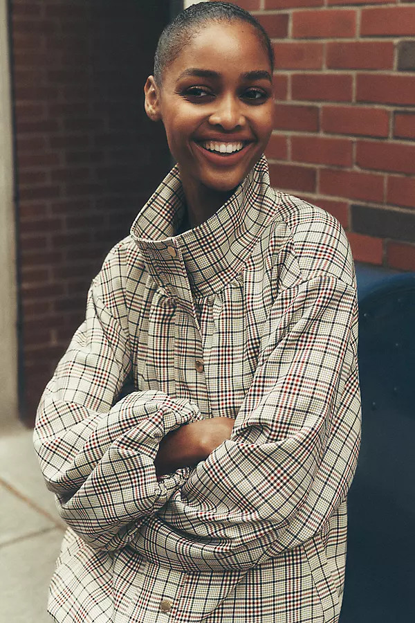 Funnel-Neck Anorak Jacket | Anthropologie (US)