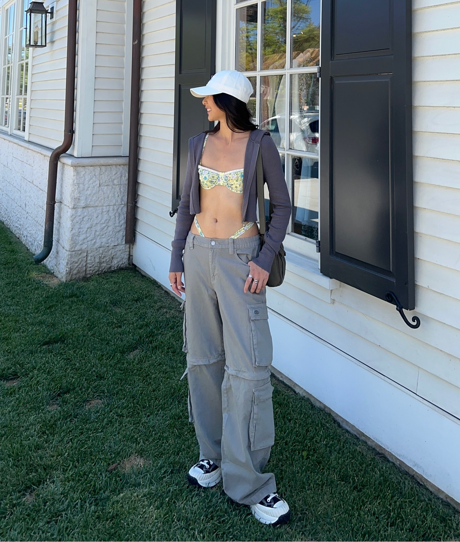 Summer looks for bikini season! 

Size S for bikini top and bottom
Size M for cargo puddle pants
Size S for cardigan zip up
Size 9 for converse 

#LTKtravel #LTKSeasonal #LTKunder50