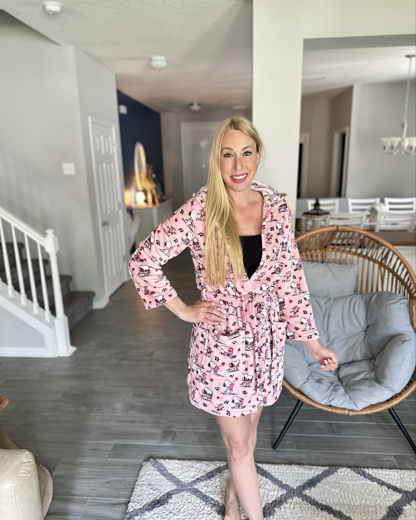 Snoopy Housecoat
💓 super snuggly and warm
💓 you are loved
💓 wearing size small 

#LTKStyleTip #LTKFindsUnder50 #LTKHome