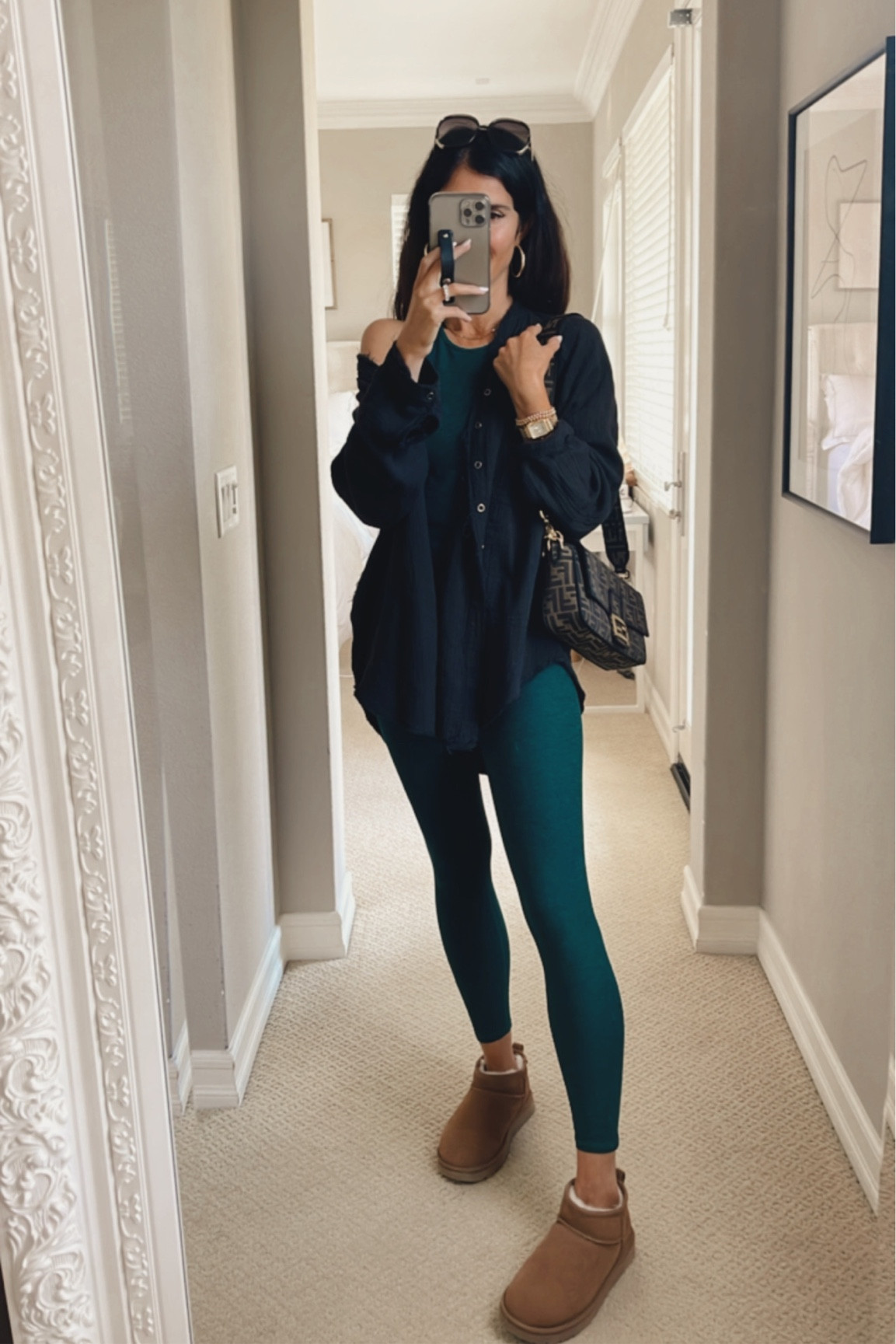 Athelisure style, vuori, leggings, booties, StylinByAylin 
I’m just shy of 5’7 
TOP: XS
LEGGINGS: XS

#LTKunder100 #LTKSeasonal #LTKstyletip