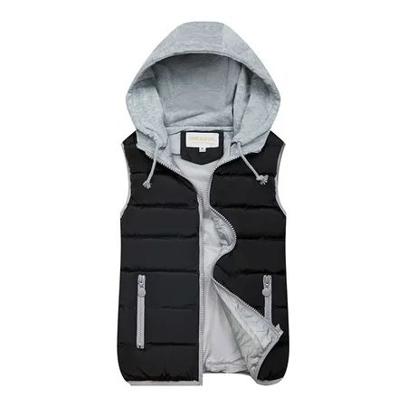 Sexy Dance Women Hooded Jacket Coat Fashion Puffer Vest Ladies Winter Warm Coat Waistcoat | Walmart (US)