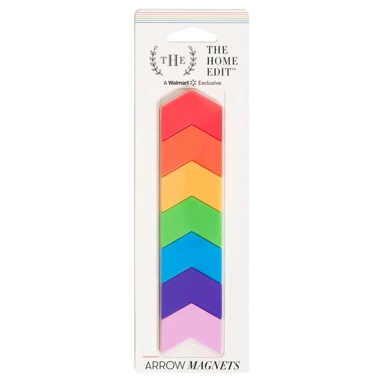 The Home Edit Arrow Magnets, 7 Count, Multi-Color, 6350U | Walmart (US)