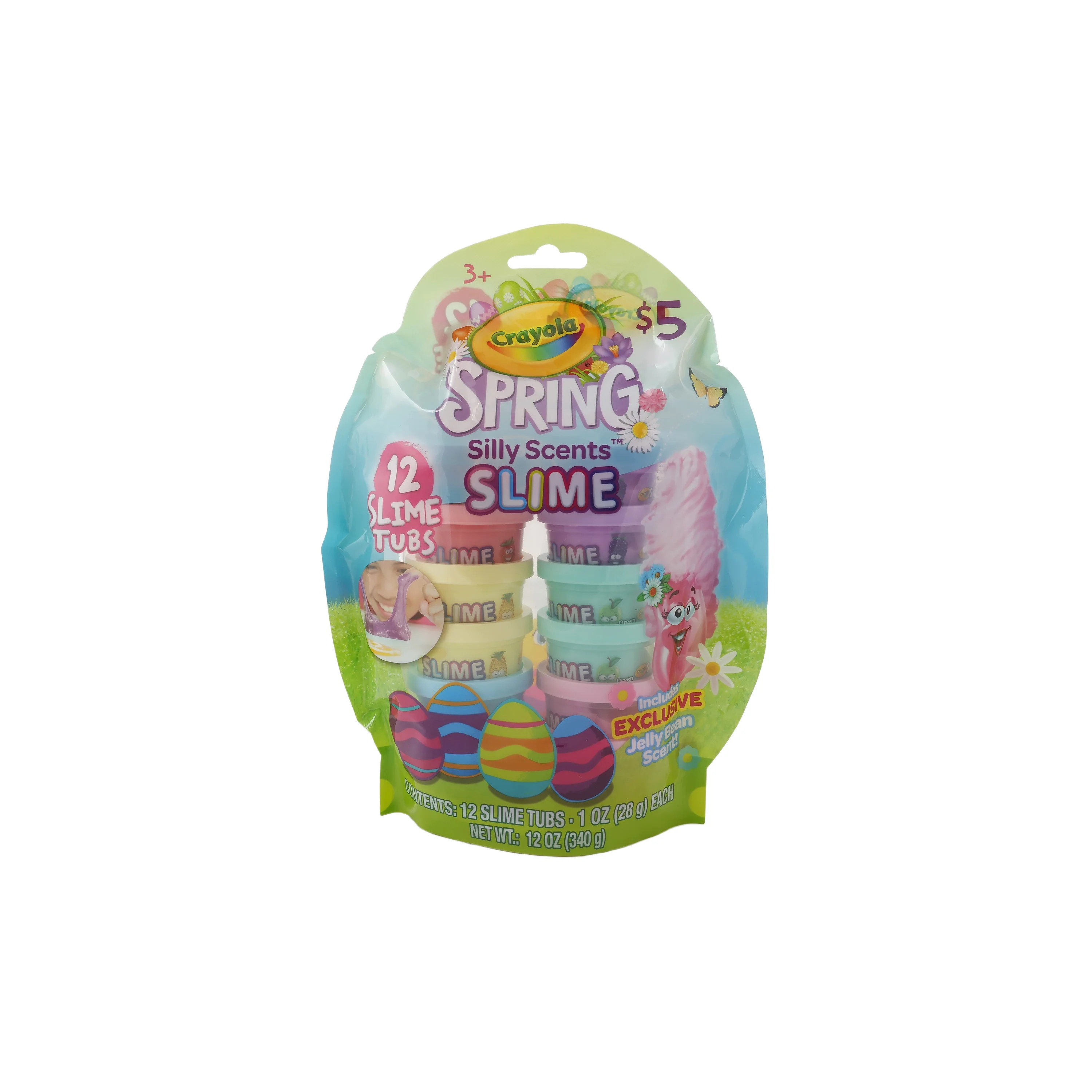 Crayola Silly Scents Slime 12pk 1oz Tubs Assorted Colors | Walmart (US)