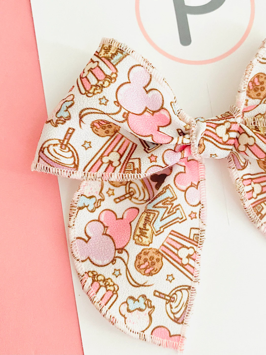 Snacks Time / Disney Bows / Spring Bows / Disney Spring Season / Hair Bows | Etsy (US)