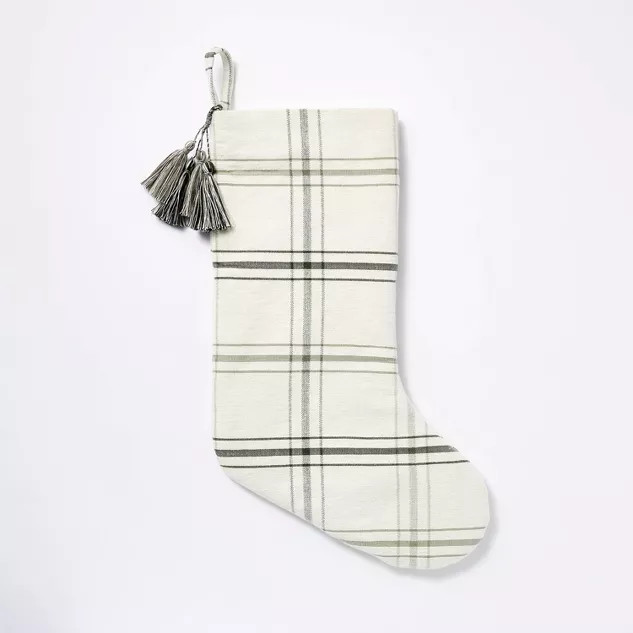 Plaid Holiday Stocking - Threshold™ designed with Studio McGee | Target