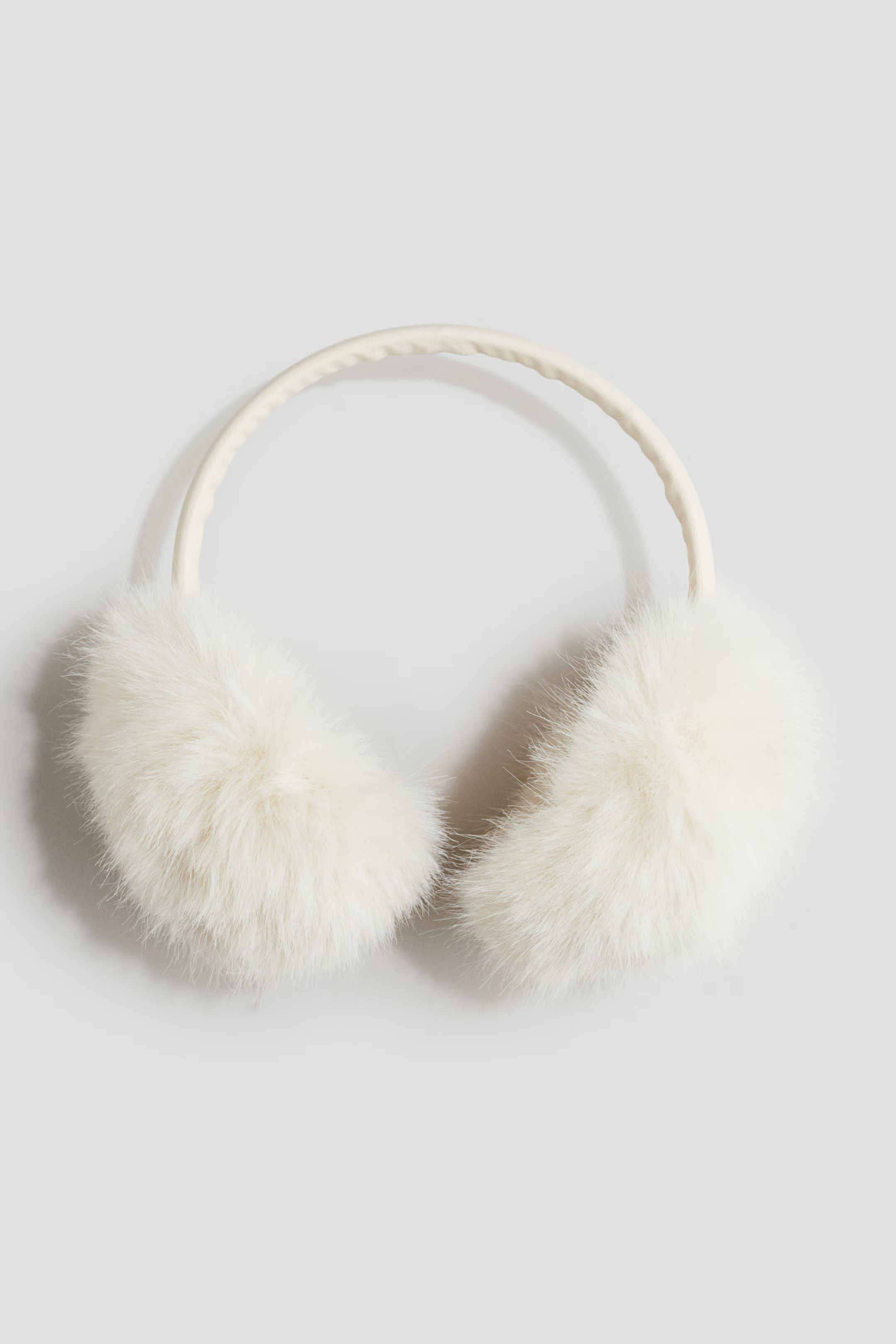 Fluffy Earmuffs - White - Kids | H&M US | H&M (US + CA)
