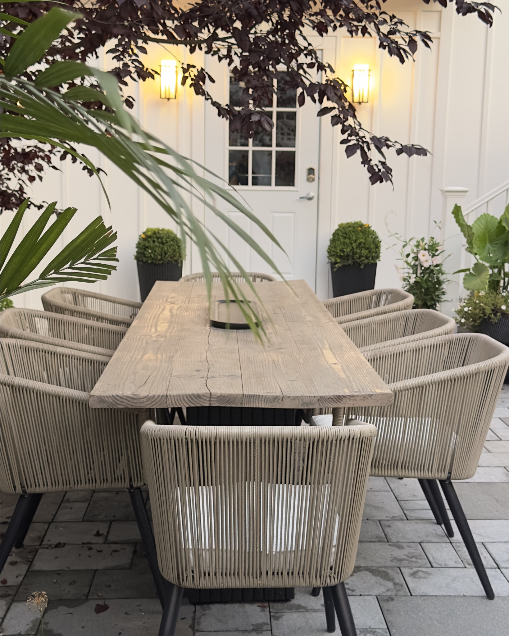 Amazing Amazon patio finds. Outdoor dining chairs, seating for backyard, poolside. Woven wicker design.  

#LTKspring #LTKHome #LTKspringtrends