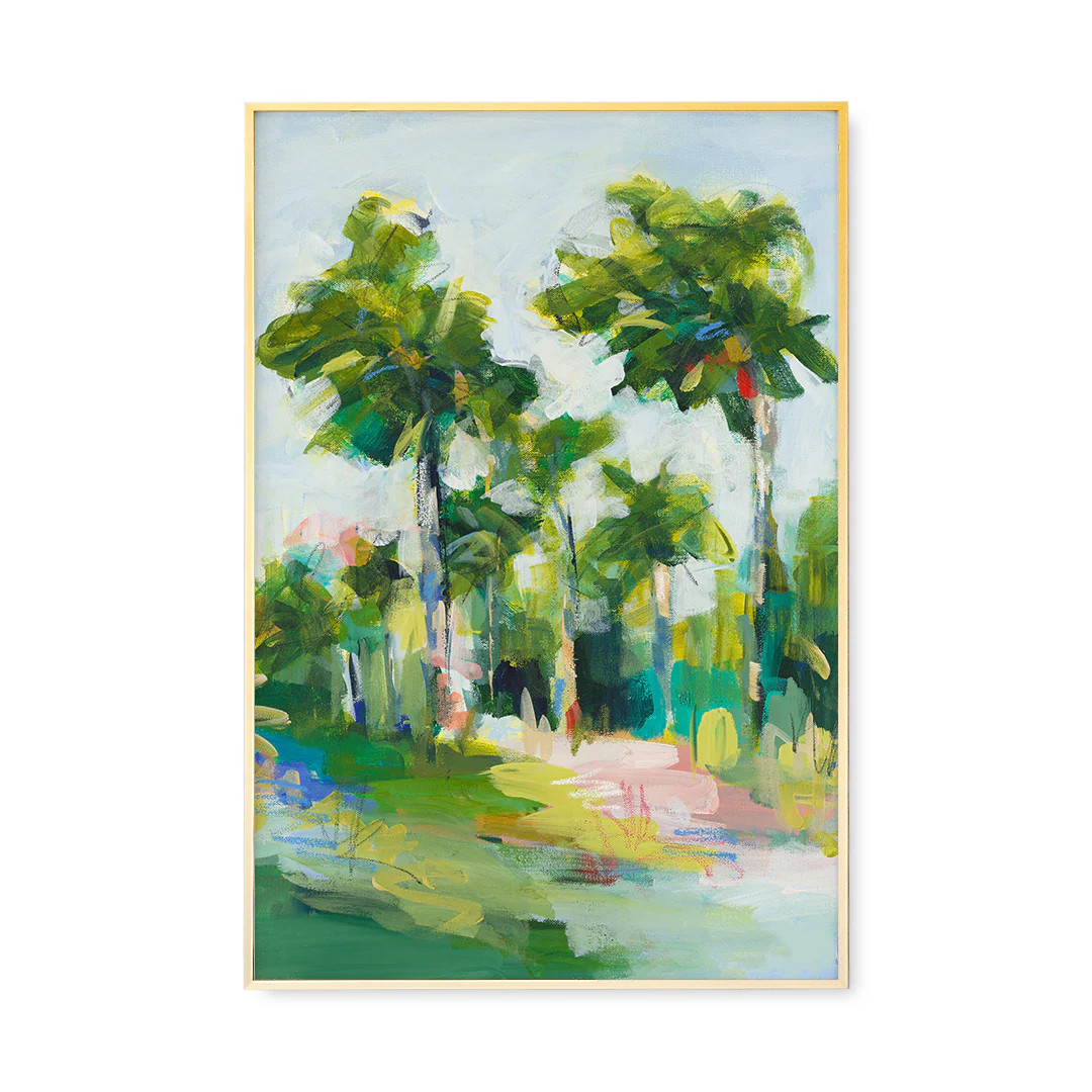 I Found My Happy Place Vertical by Pam Wingard | Urban Garden Prints