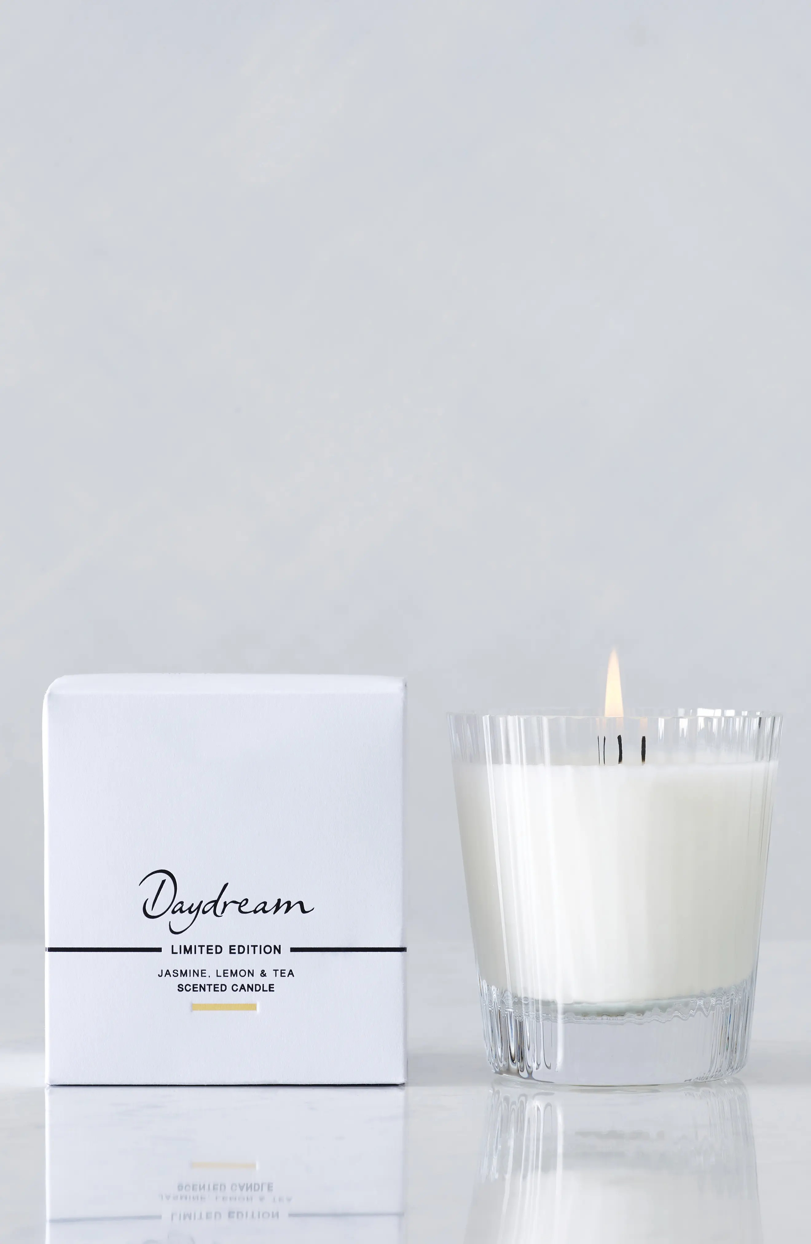 The White Company Ribbed Scented Candle, Size One Size - White | Nordstrom