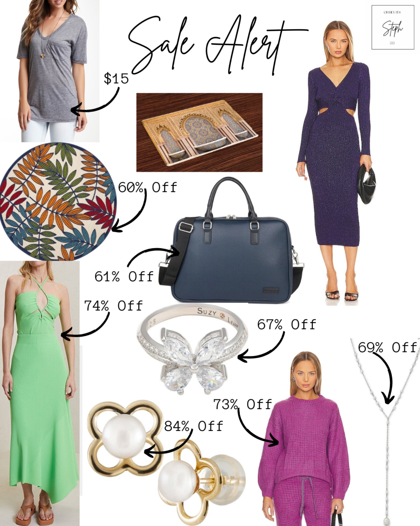 Sale alert Memorial Day sales 



Nordstrom rack, V-Neck Pocket T-Shirt, Place Mats, Macys, Sweater Dress, astr the label, revolve, rug, Briefcase, Bugatti, gilt, Butterfly Ring, rue la la, Y Necklace, Wool Sweater, Pearl Earrings

#LTKFindsUnder100 #LTKSeasonal #LTKSaleAlert