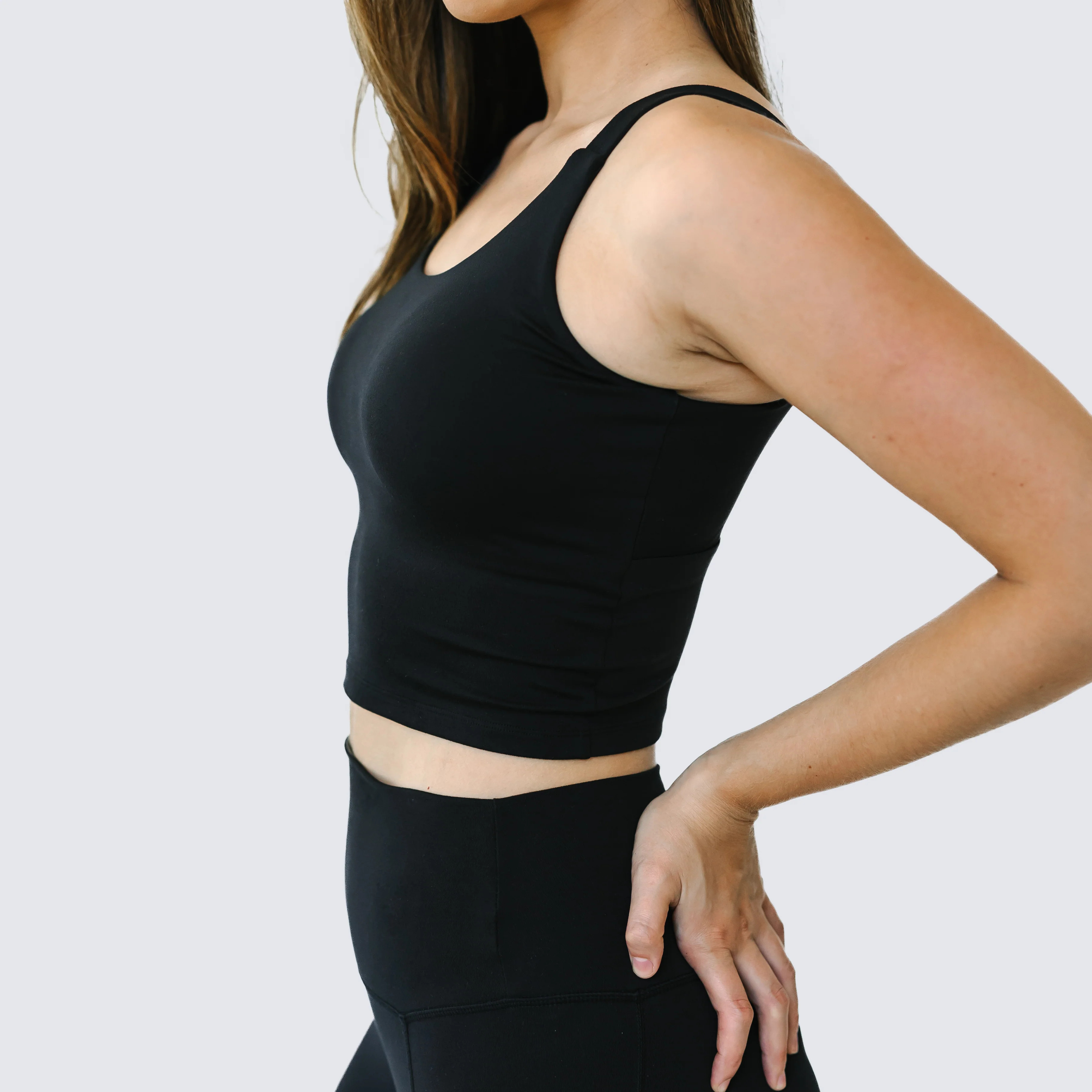 SoftLuxe Long Crop Top | Love and Fit