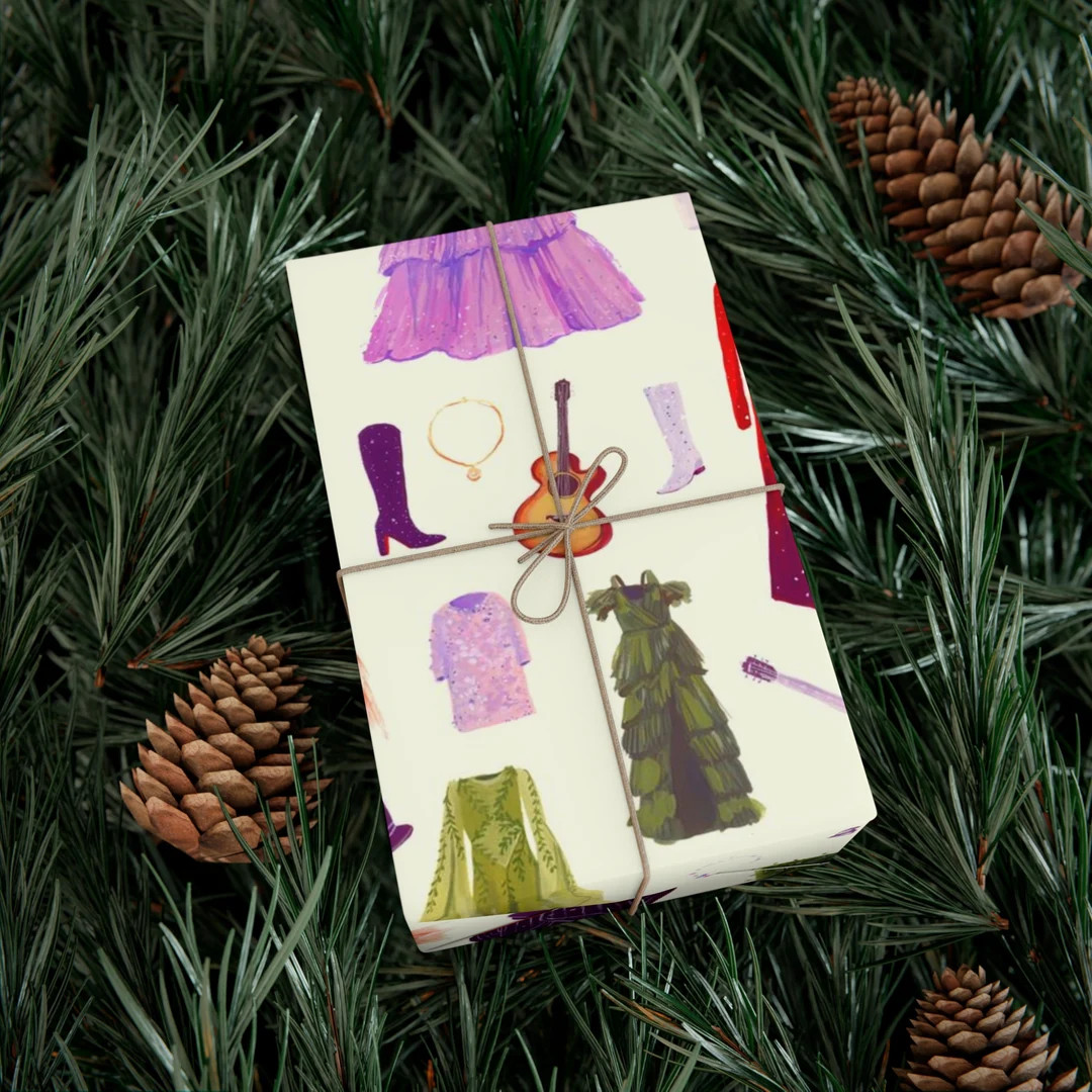 Outfits of the Eras Gift Wrapping Paper - Etsy | Etsy (US)