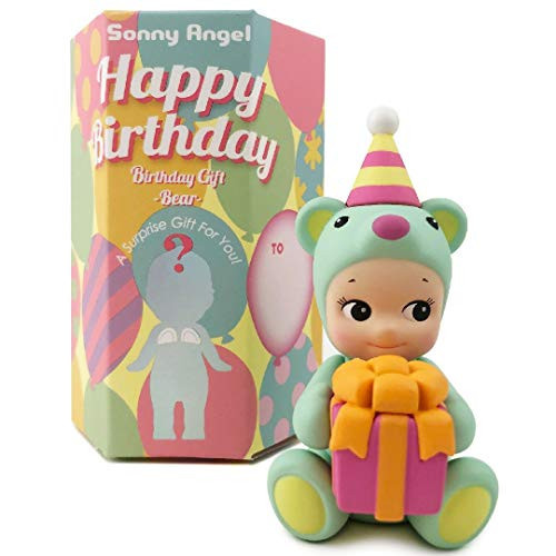 Sonny Angel Birthday Gift Bear Series - 2021 Limited Edition, Original Mini Figure (1) Assorted Sealed Blind Box | Amazon (US)