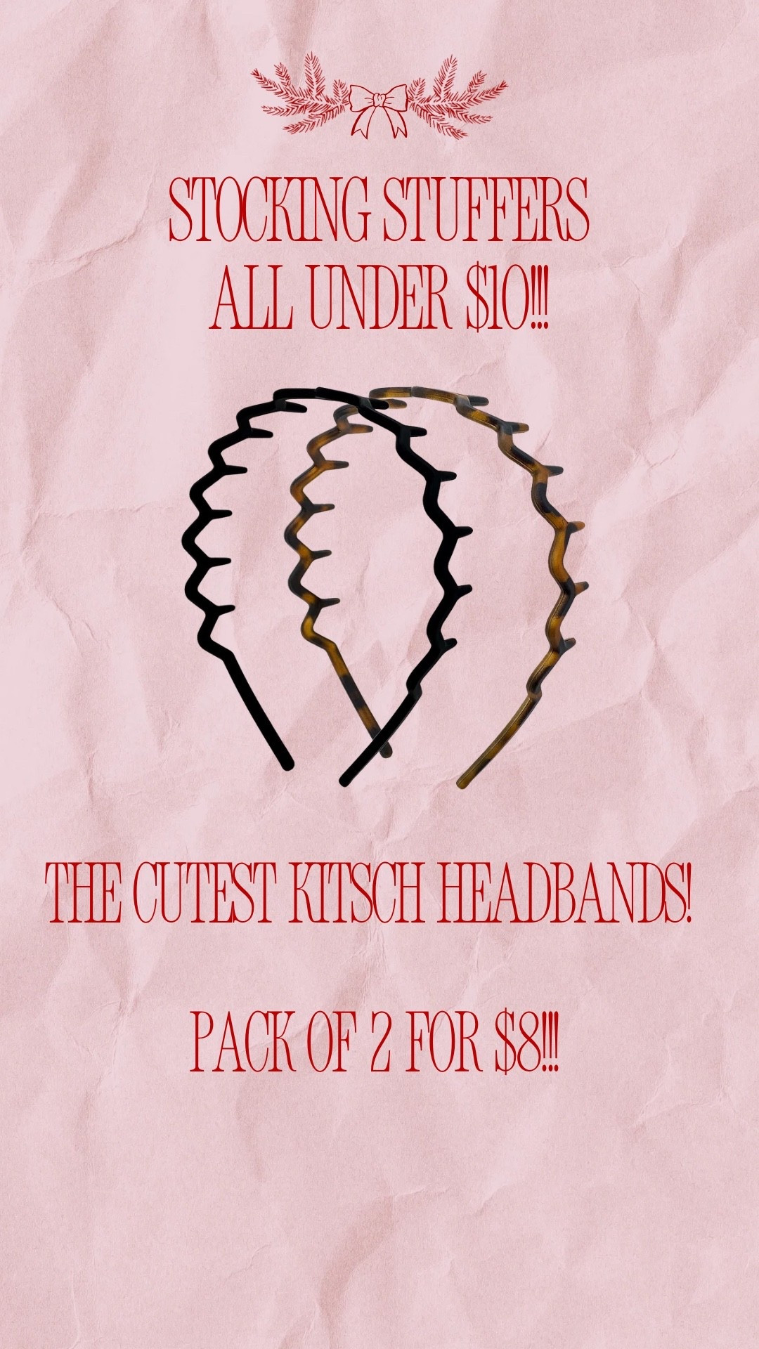 2 pack of headbands for $8, yes please!!!

#LTKU #LTKGiftGuide #LTKBeauty