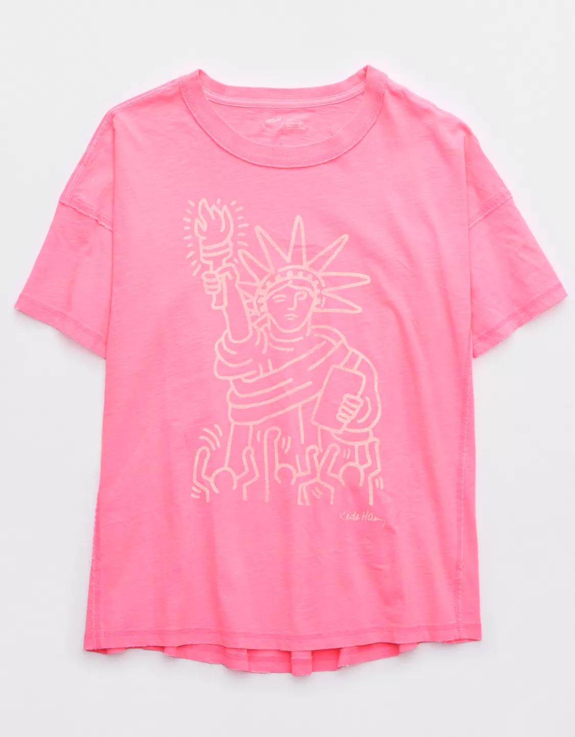 Aerie Oversized Graphic Boyfriend T-Shirt | American Eagle Outfitters (US & CA)