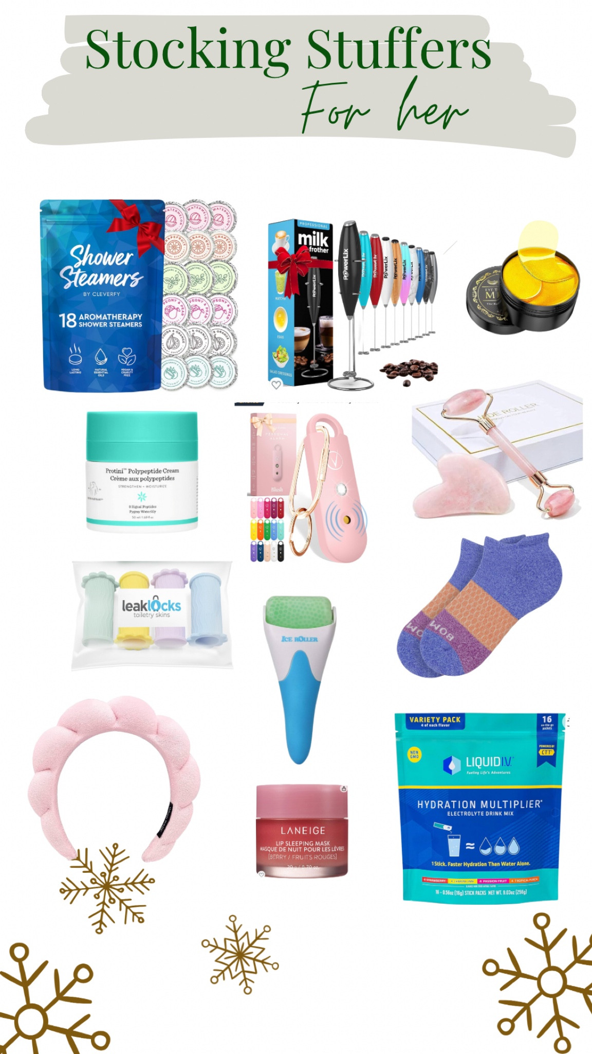 These are some of my favorite recent purchases and would make great stocking stuffers!



Stocking stuffers for her
Under $25 Amazon
#founditonamazon

#LTKfindsunder100 #LTKfindsunder50 #LTKGiftGuide