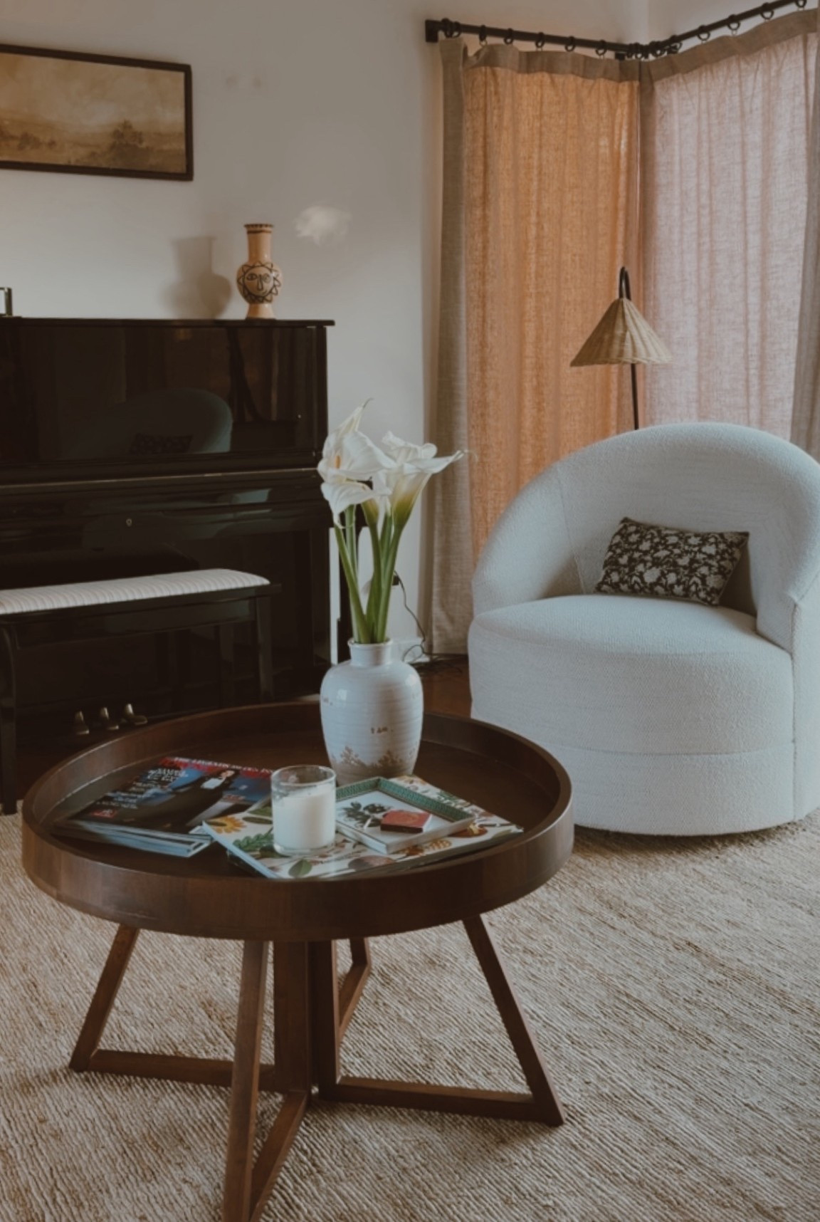 My piano sitting room