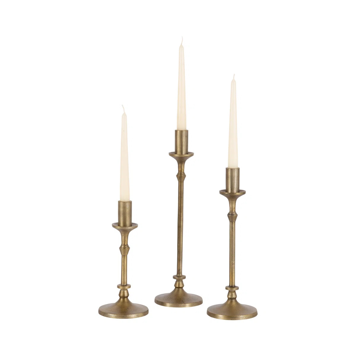 Three-Piece Candlestick Holder Set | Wayfair North America