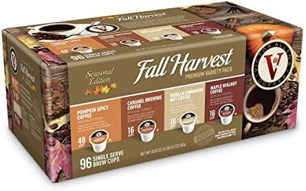 Victor Allen Coffee Fall Harvest Variety Pack Single Serve 96 Count (Compatible with 2.0 Keurig B... | Amazon (US)
