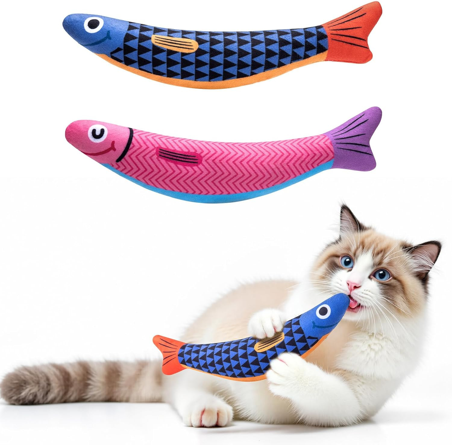 PetBusy Cat Toys with [5000 mg A+Natural Catnip & Silvervine] Kicker Fun | Amazon (US)