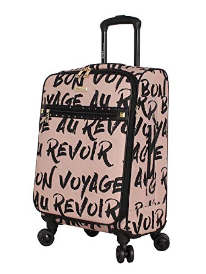 BCBGeneration BCBG Luggage Perf-ECT Expandable Carry on 20'' Softside Suitcase With Spinner Wheels ( | Amazon (US)