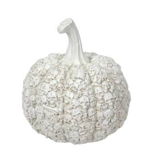 Halloween 7.5" White Skeleton Pumpkin by Ashland® | Michaels | Michaels Stores