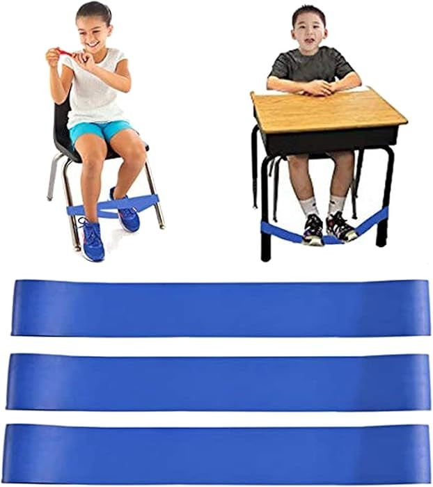 Chair Bands for Kids with Fidgety Feet, Alternative Seating in Classrooms, for Kids with Sensory ... | Amazon (US)