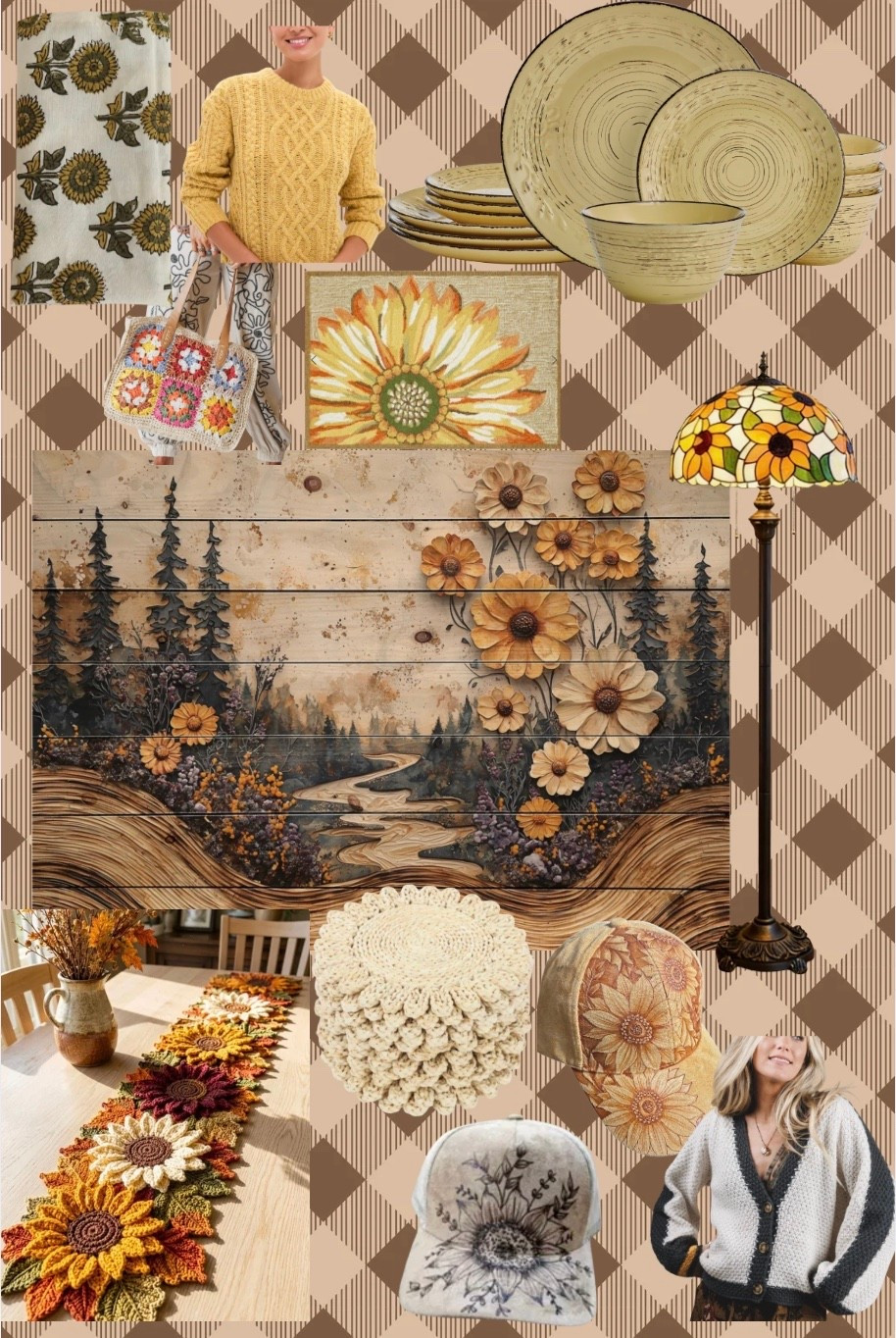 Fall cabin decor with sunflowers cozy rustic style

#LTKHome #LTKmomlife #LTKSeasonal