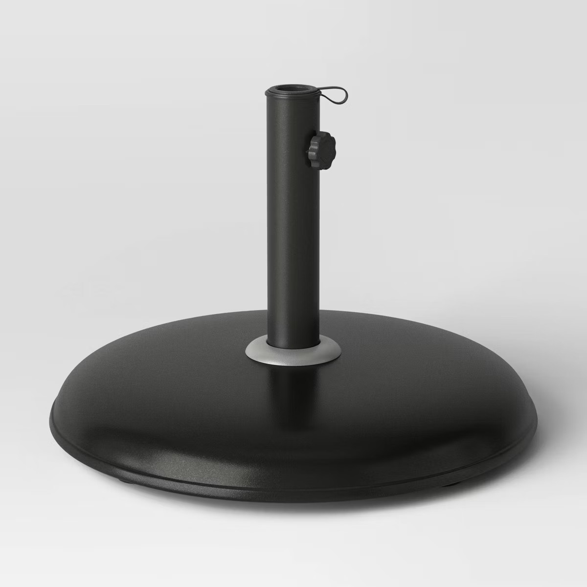 33lbs Recycled Round Outdoor Patio Market Umbrella Bases Black - Threshold™ | Target