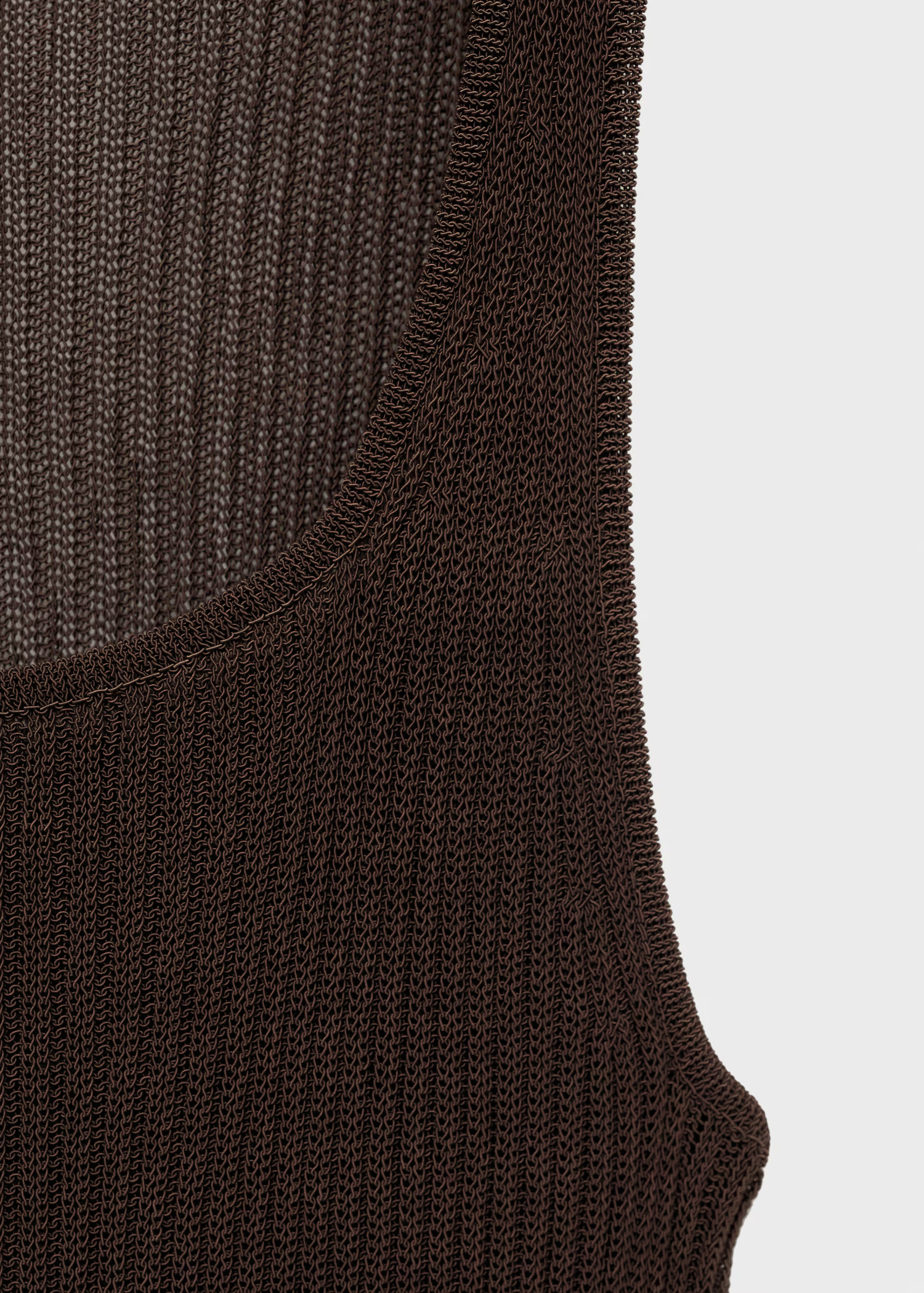 Chunky rib-knit top - Women | MANGO United Kingdom | MANGO (UK)