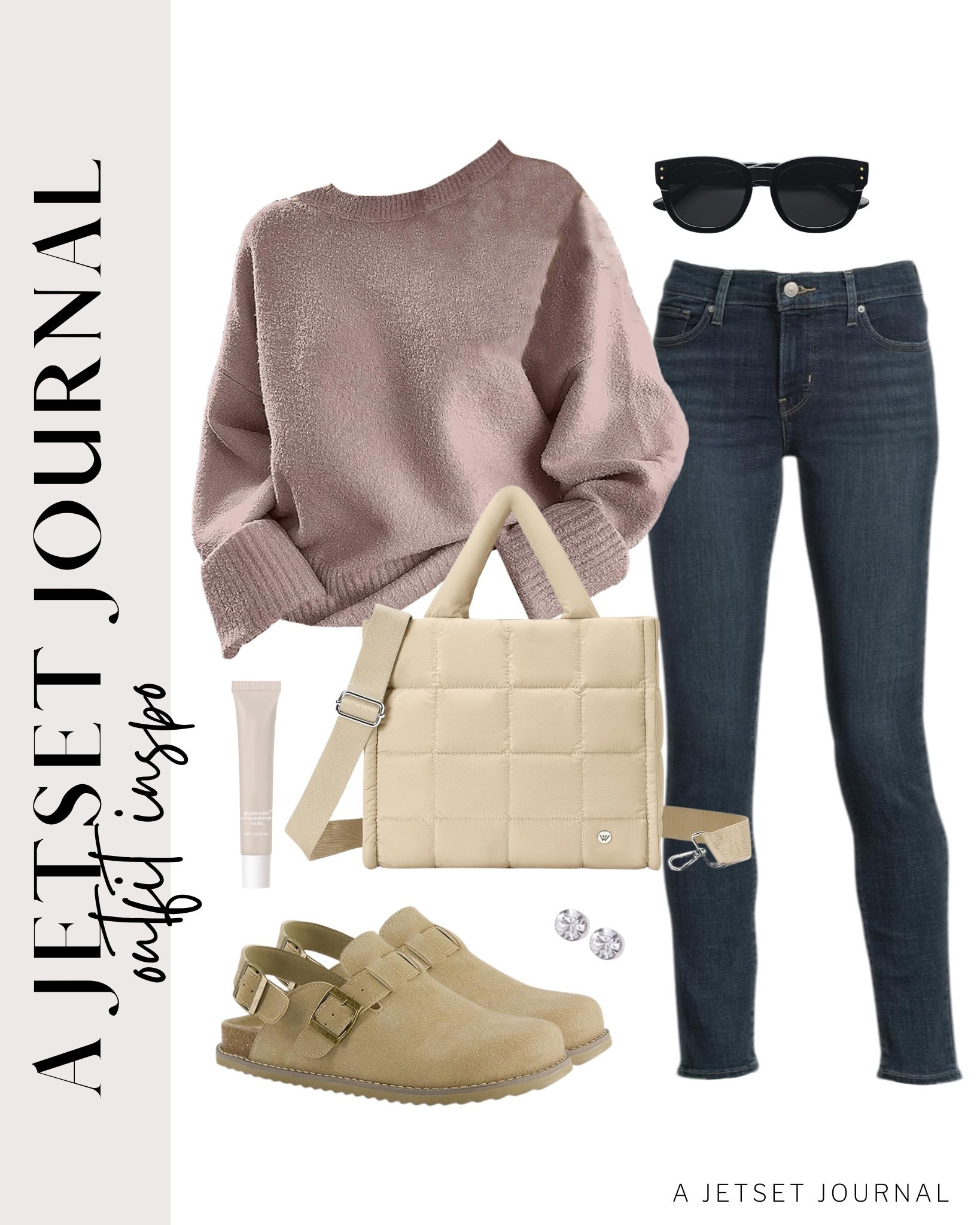 Loving how easy this outfit is. Perfect for lazy mornings or running errands!
lip butter balm, stud earrings, shaping skinny jeans, winter style, casual look, vacation style, winter style, makeup must have, beauty favorite, winter outfit, functional bag, amazon fashion, affordable style

#LTKU #LTKFindsUnder50 #LTKSeasonal