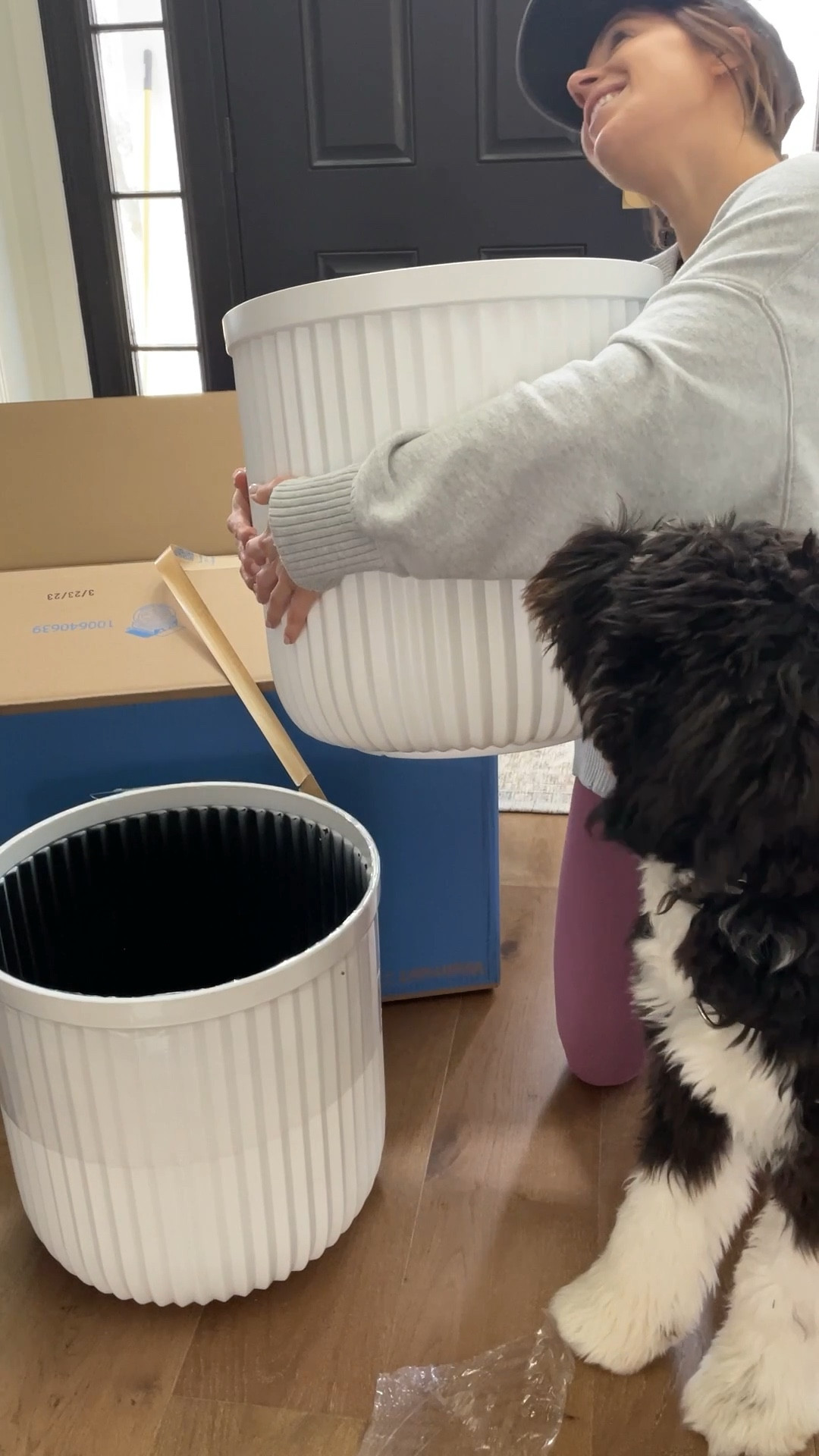 The viral $25 Walmart white fluted planters are back in stock! And if they come stuck together, don’t panic 😜. 

#LTKSeasonal #LTKunder50 #LTKhome
